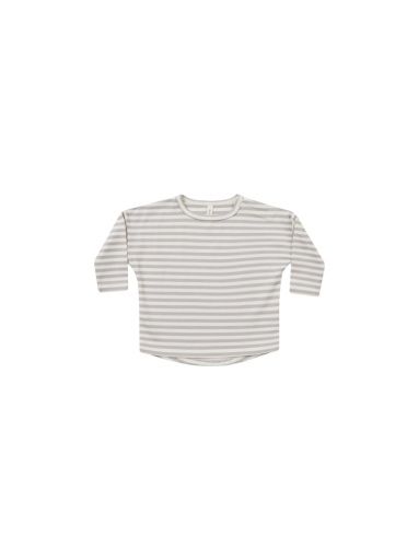 LONG SLEEVE TEE || PERIWINKLE STRIPE, Color: PERIWINKLE-STRIPE, Size: 0-3M