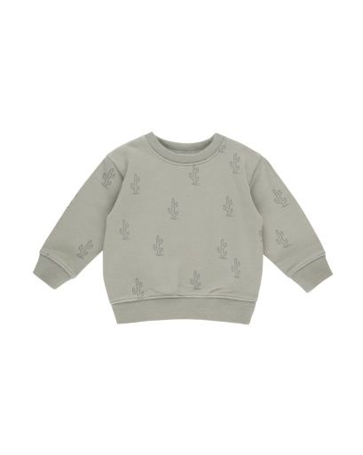 SWEATSHIRT || CACTUS, Color: LAUREL, Size: 3-6M