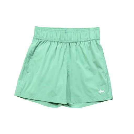INLET PERFORMANCE SHORT, Color: GREEN, Size: 12m