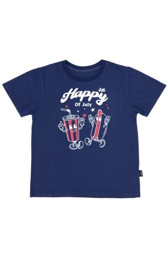 USA VINTAGE TEE, Color: TWILIGHT, Size: 18-24M
