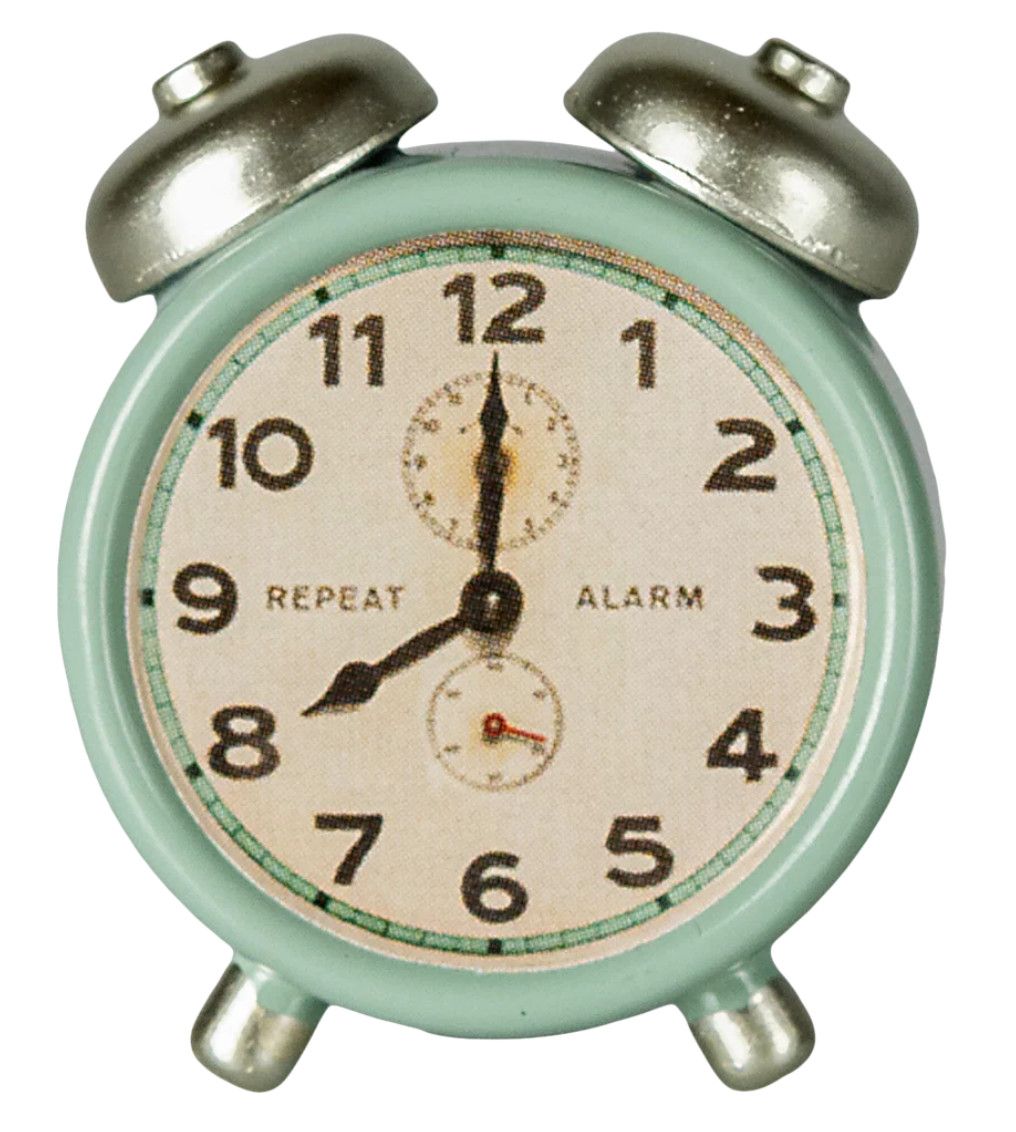 alarm clock, mouse