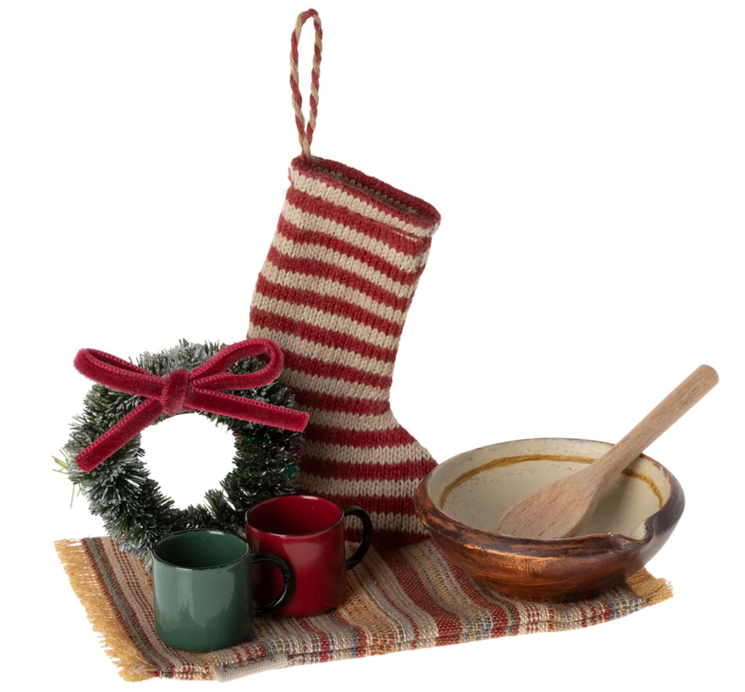 cosy christmas set, mouse