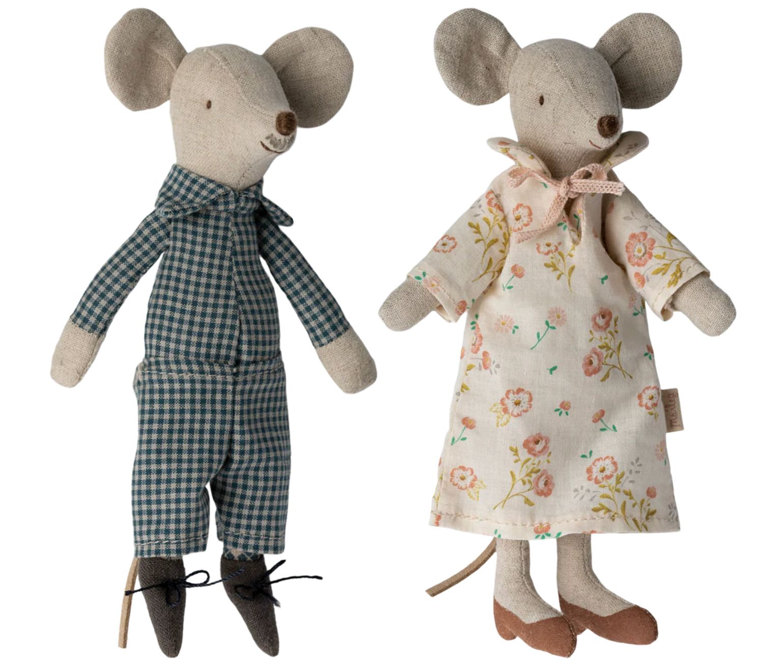 grandma &amp; grandpa mice in cigarbox