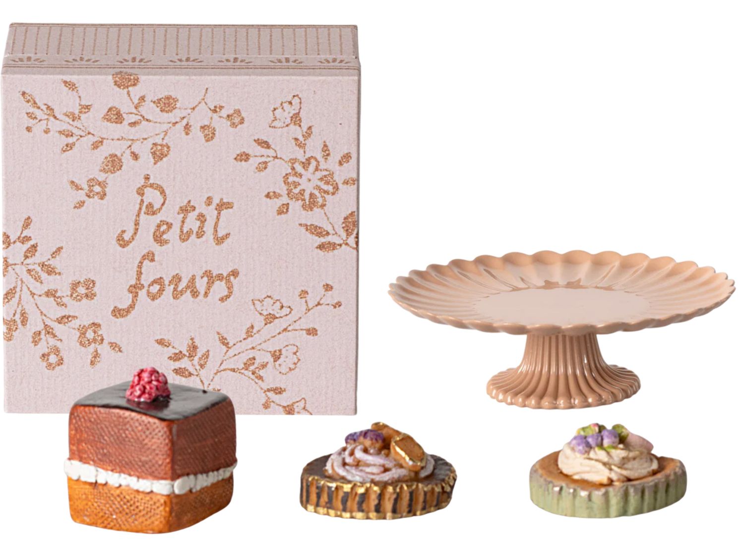 cakes and cakestand, mini
