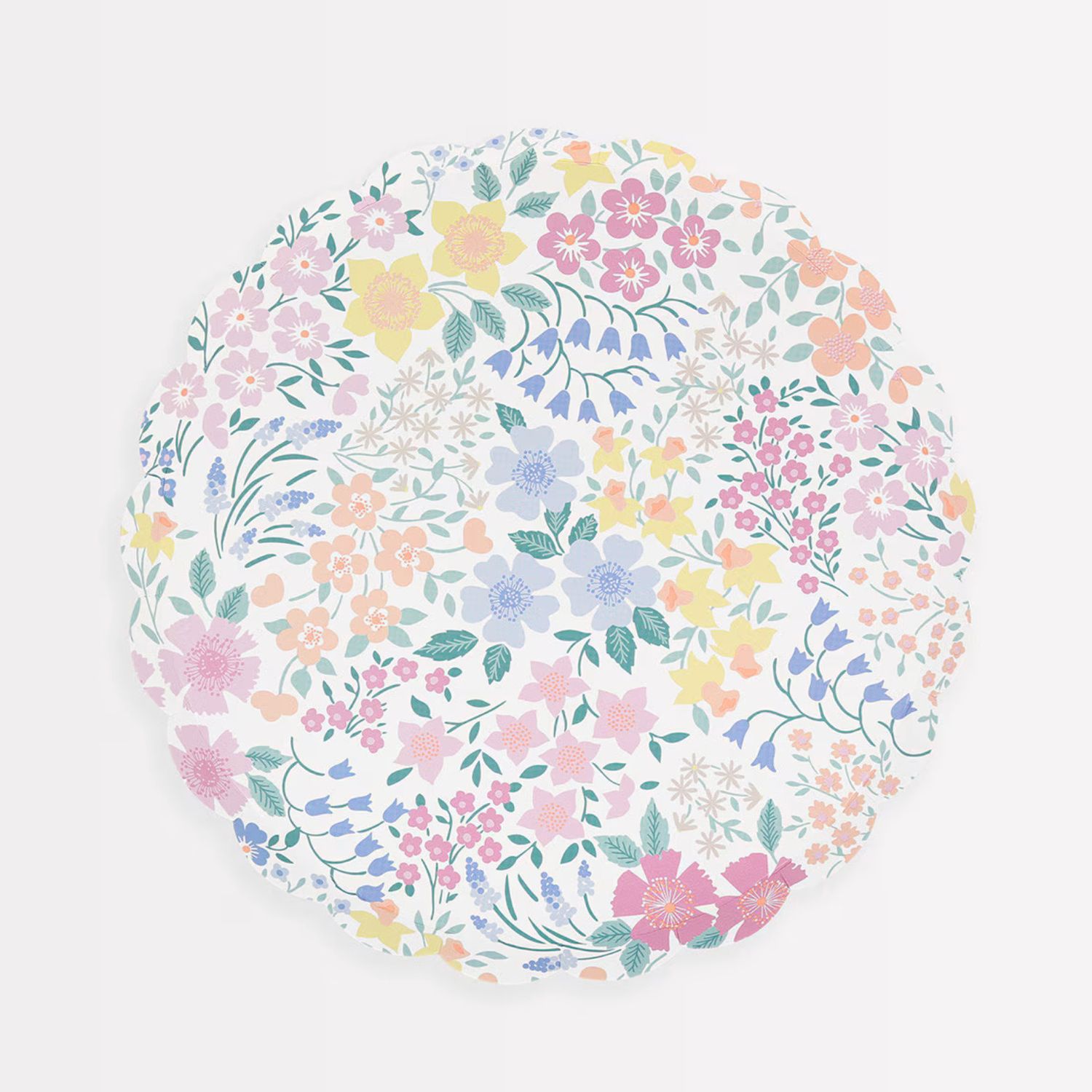 cottage garden side plates