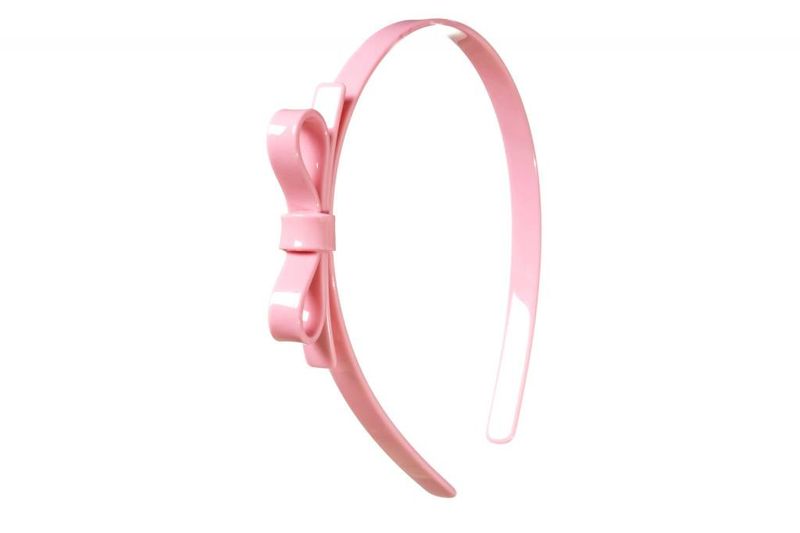 HB thin bow- light pink