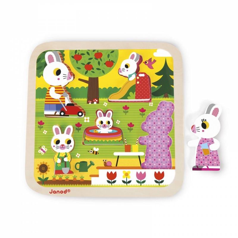 chunky puzzle- garden