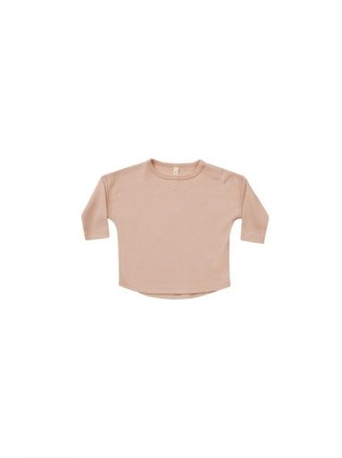 LONG SLEEVE TEE || BLUSH