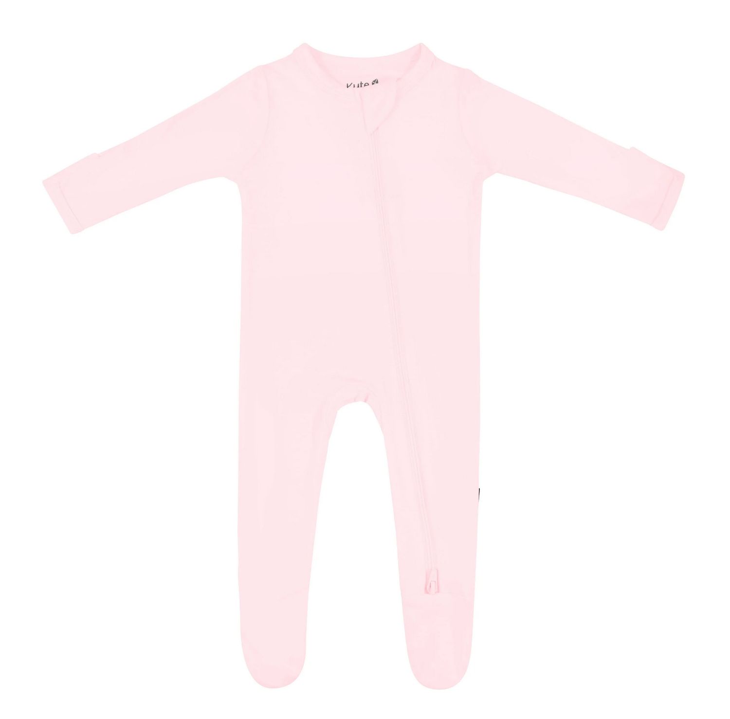zippered footie- sakura