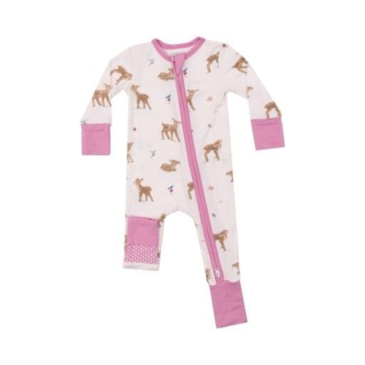 Soft Deer - 2 Way Zipper Romper