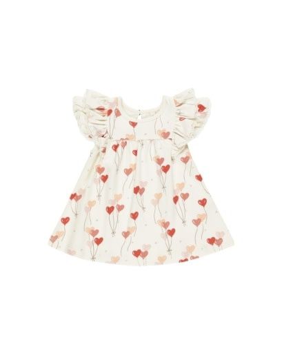FLUTTER DRESS || HEART BALLOONS