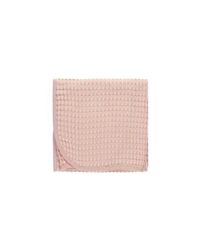 WAFFLE BABY BLANKET || BUBBLEGUM