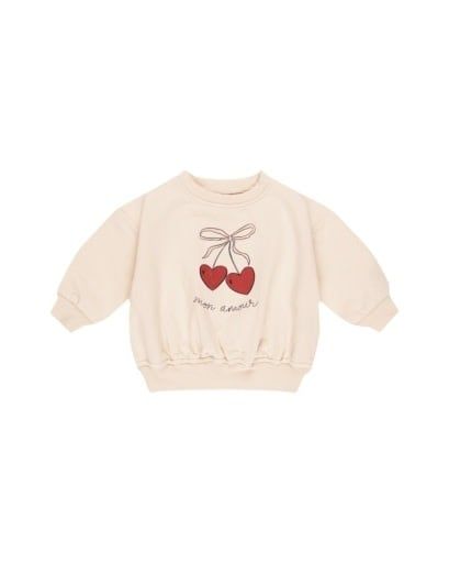 RELAXED FLEECE SWEATSHIRT || MON AMOUR