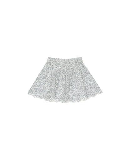SMOCKED V MINI SKIRT || DITSY