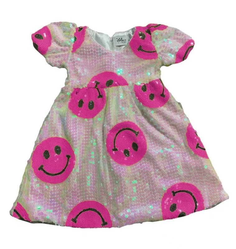 Pinkie Happy Emoji Dress