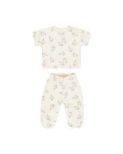 JERSEY TEE + PANT SET || CUPID