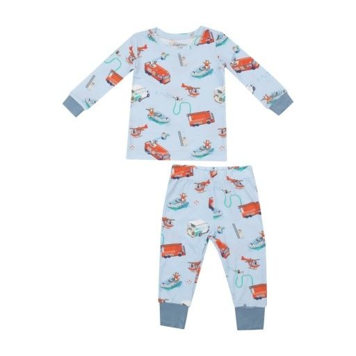 Rescue Vehicle Dogs - L/S Loungewear Set