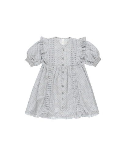 LANA DRESS || DUSTY BLUE