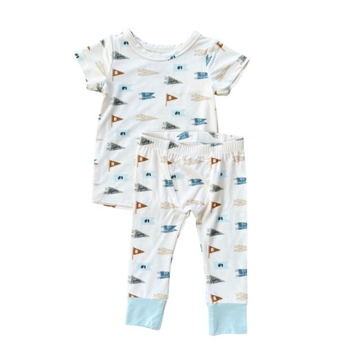 SHORT SLEEVE LOUNGE SET