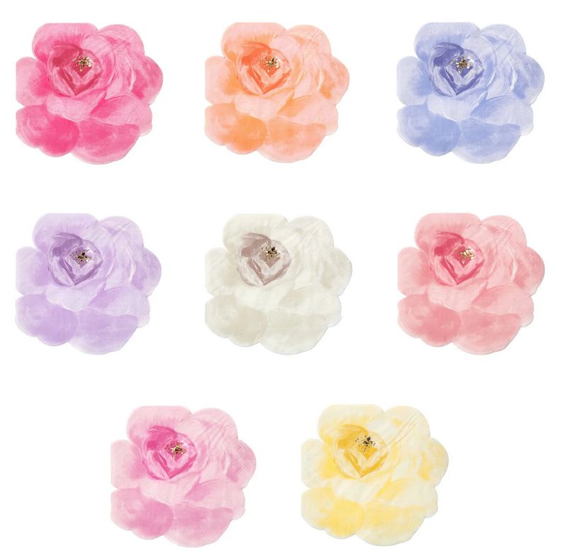 rose garden napkins