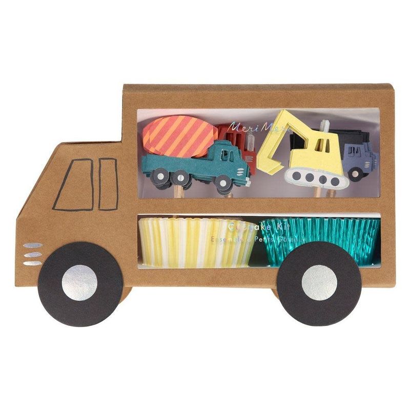 construction cupcake kit