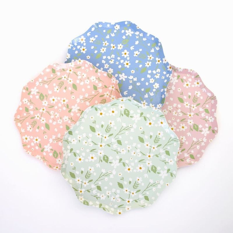 ditsy floral side plates