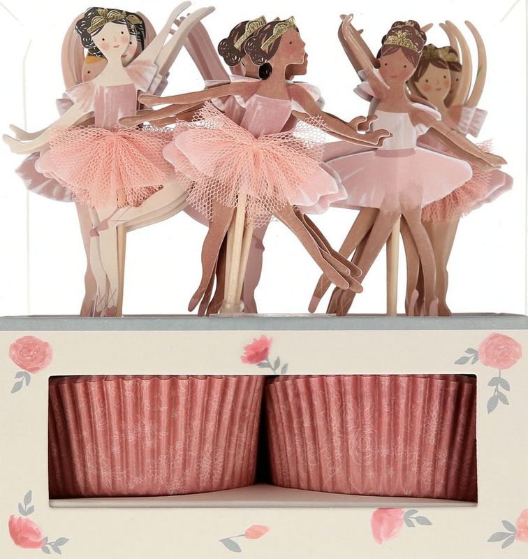 ballerina cupcake kit