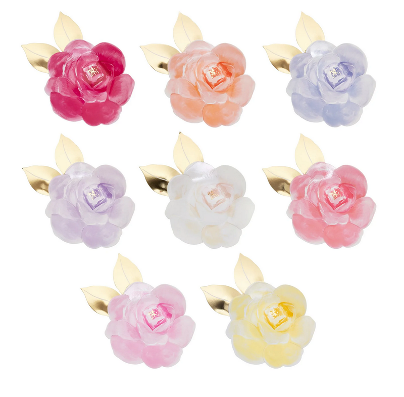 rose garden plates