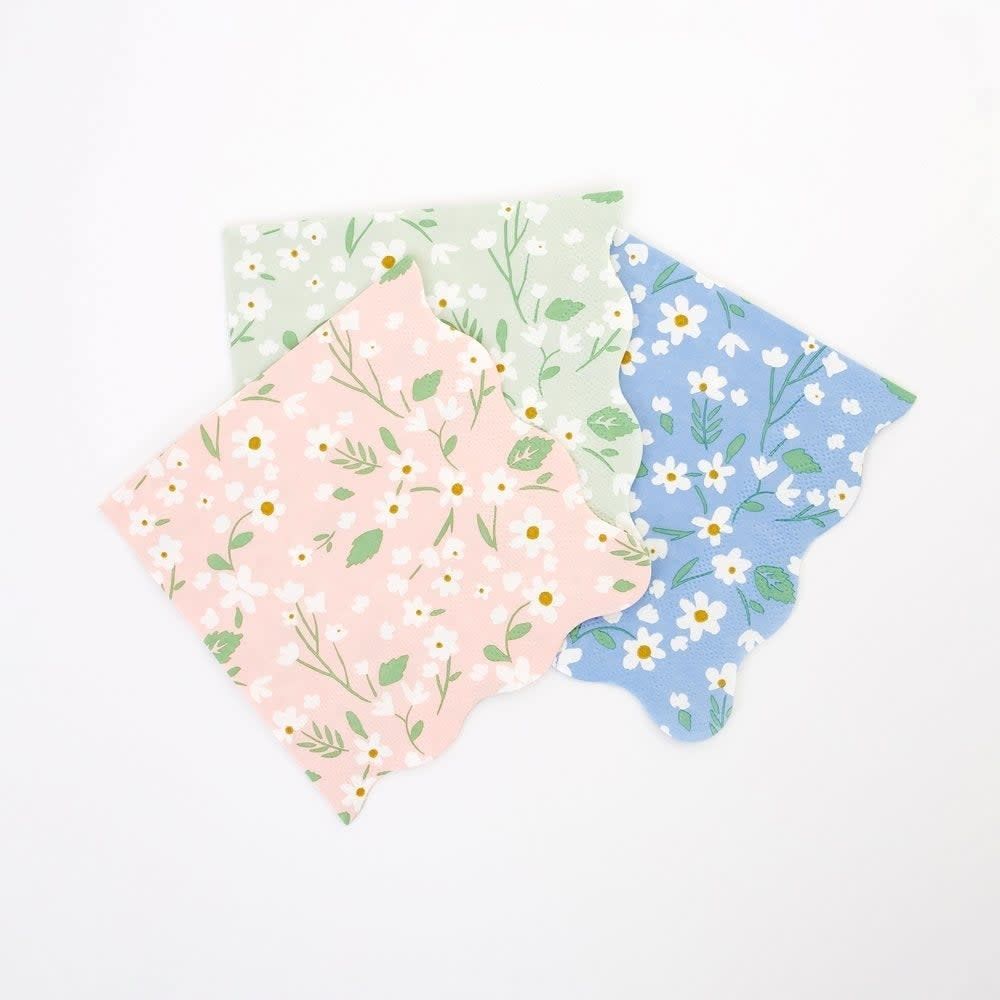 ditsy floral napkins