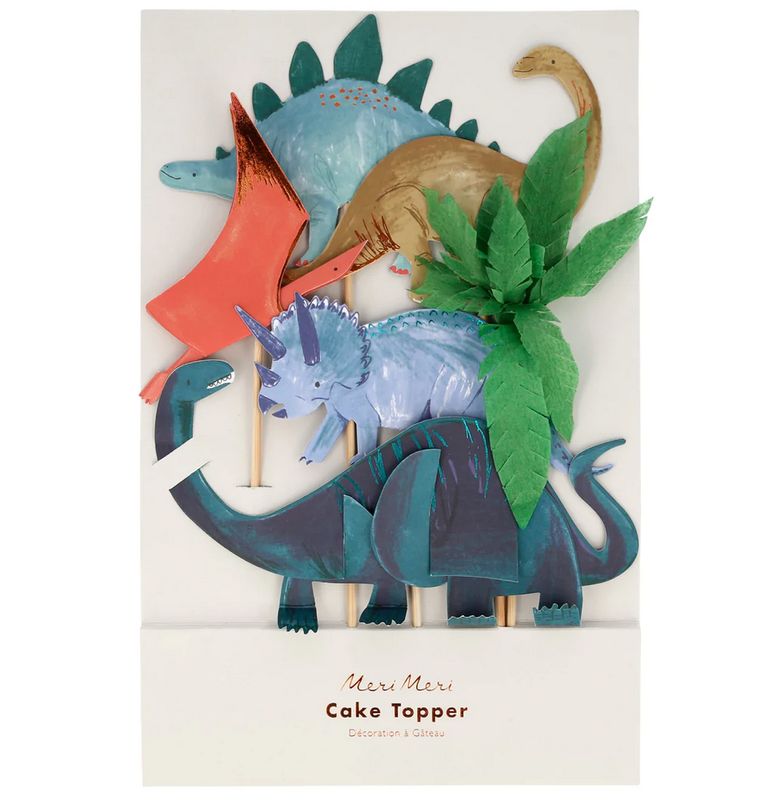 dinosaur kingdom cake toppers