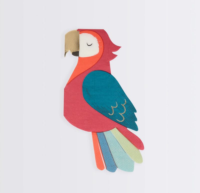 parrot napkins