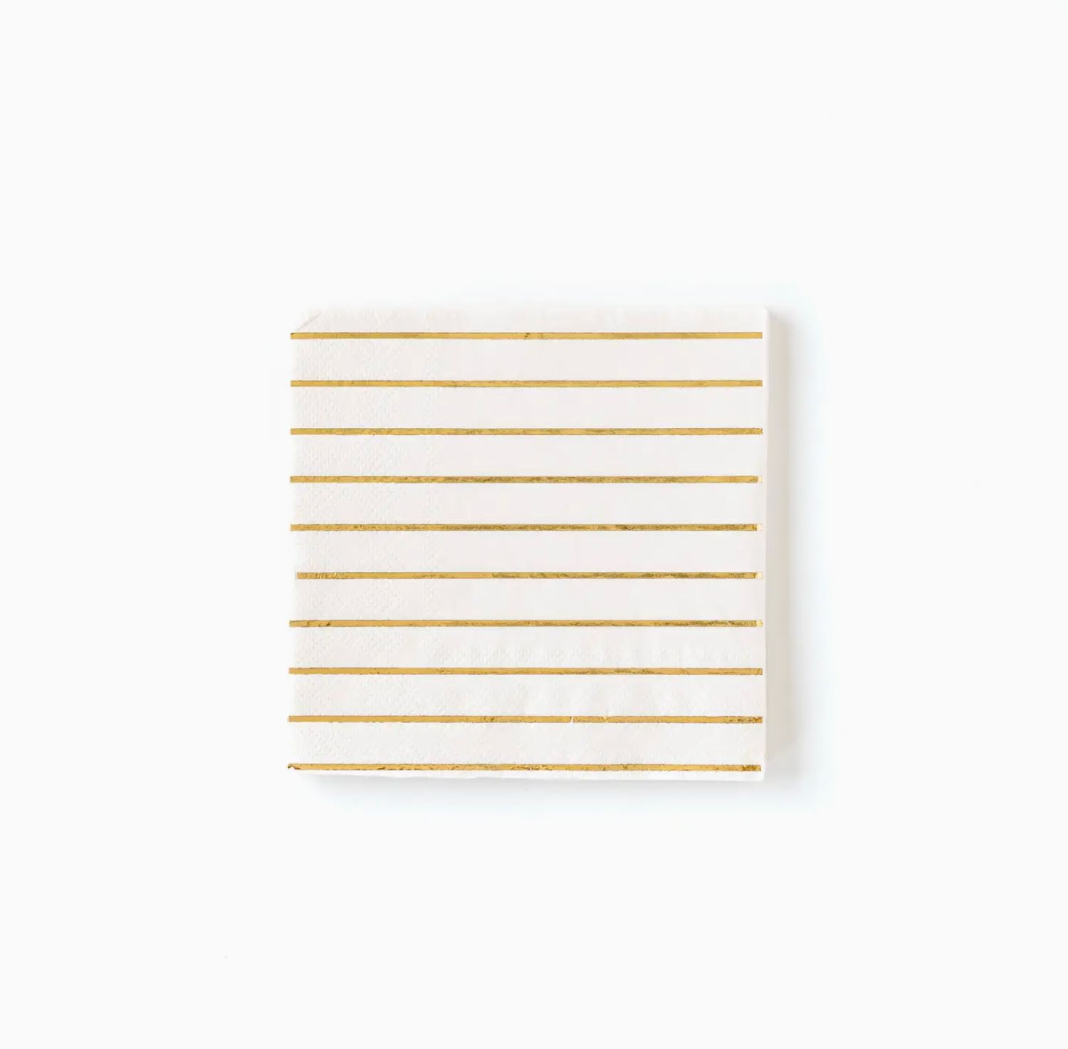 basic gold stripe napkin