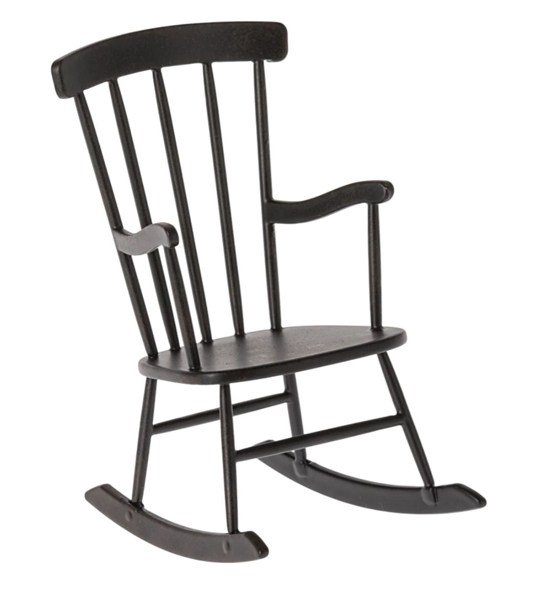 rocking chair, mini- anthracite