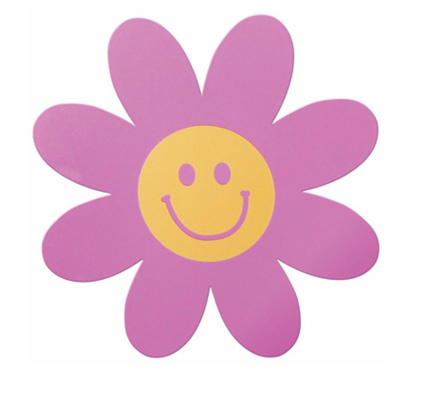 happy daisy wall mirror