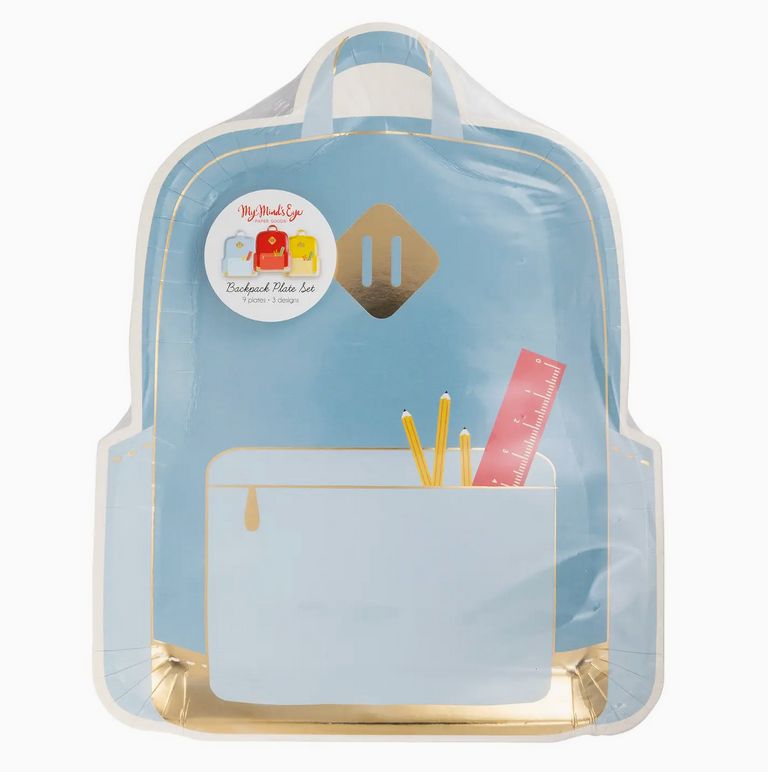 backpack plate set