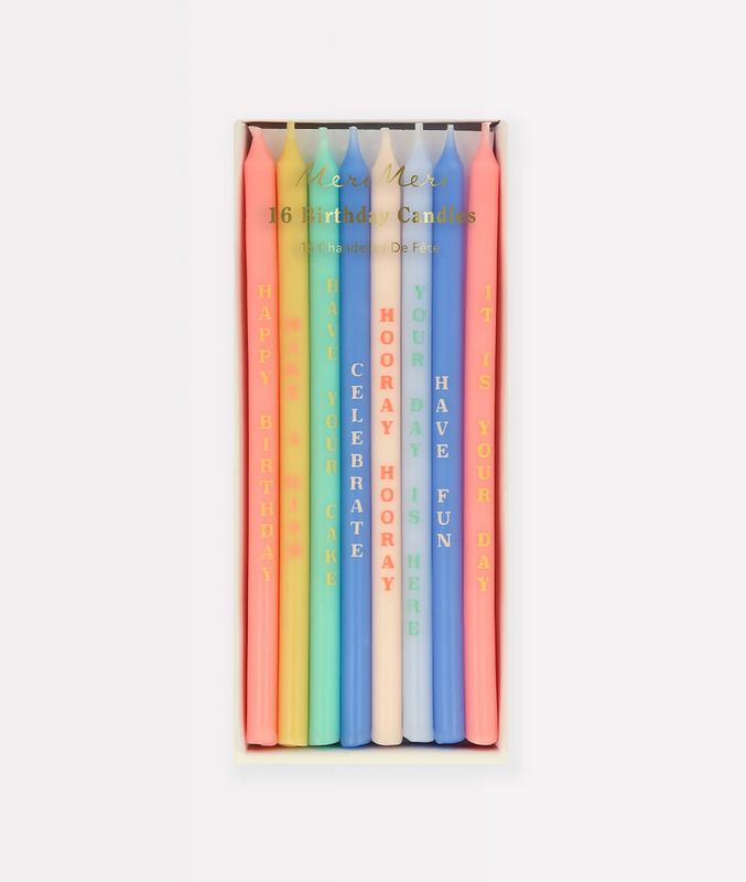 birthday phrases candles