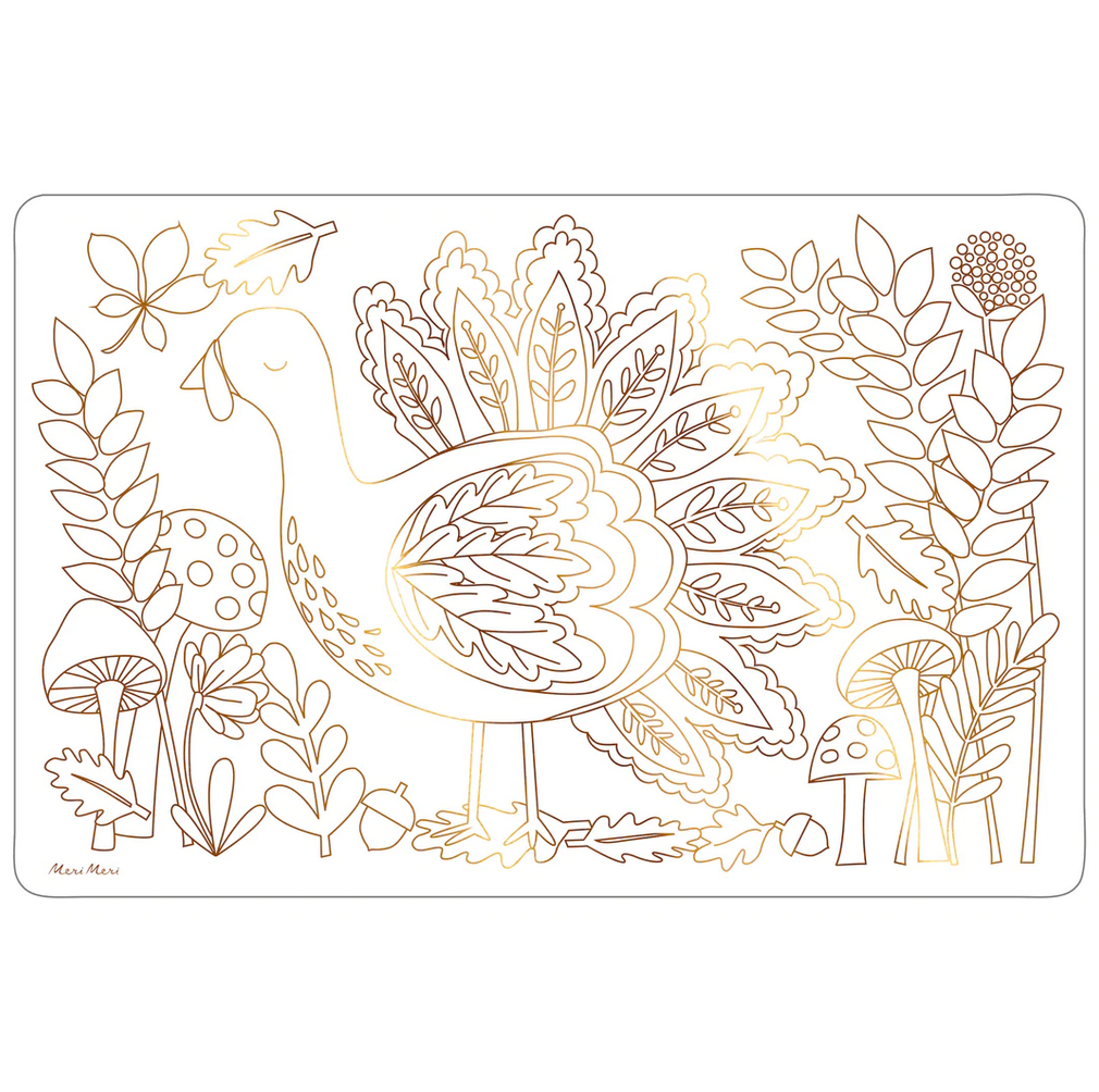 thanksgiving coloring placemats