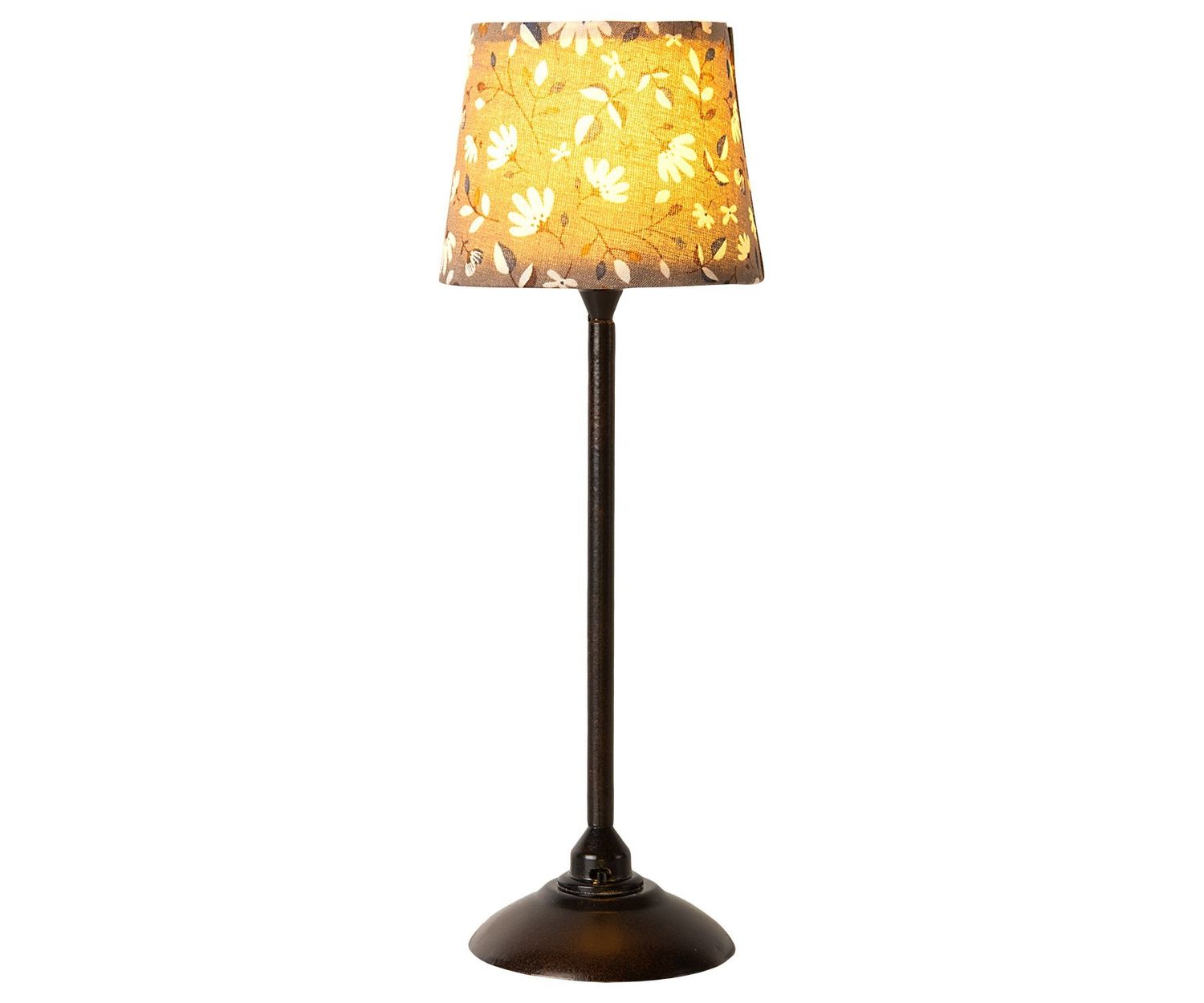 miniature floor lamp- anthracite