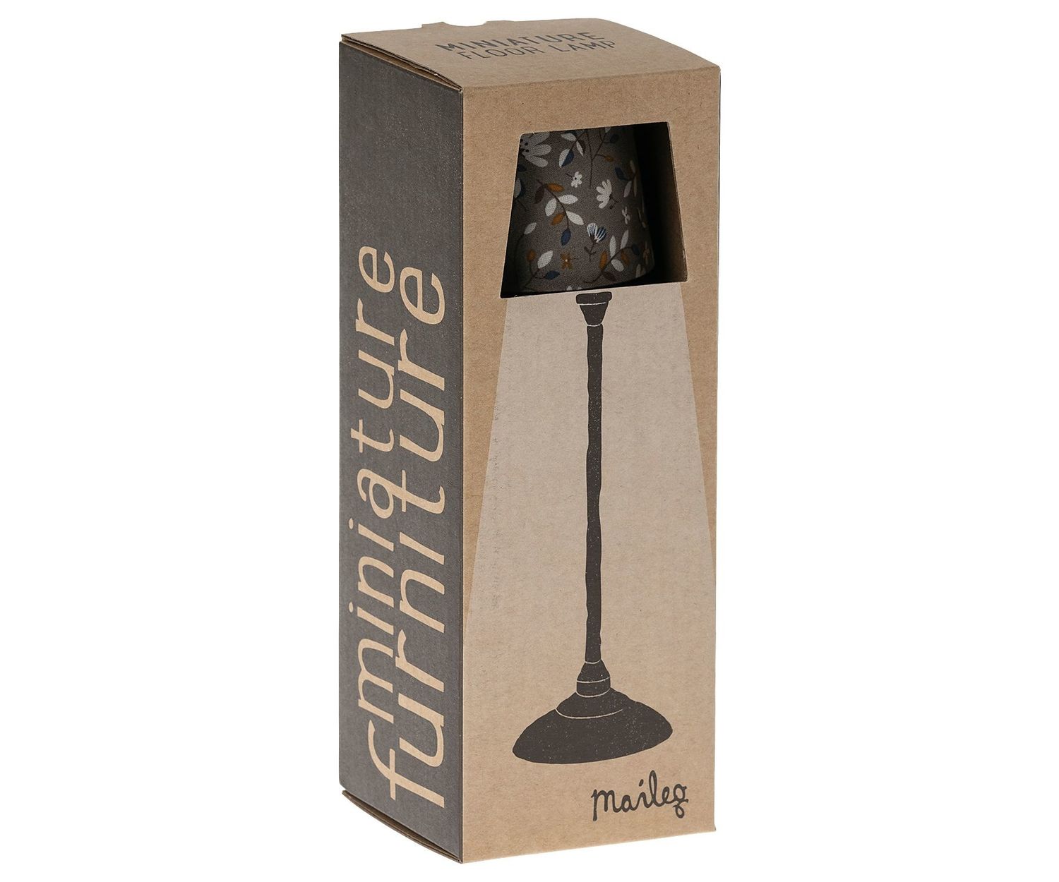 miniature floor lamp- anthracite