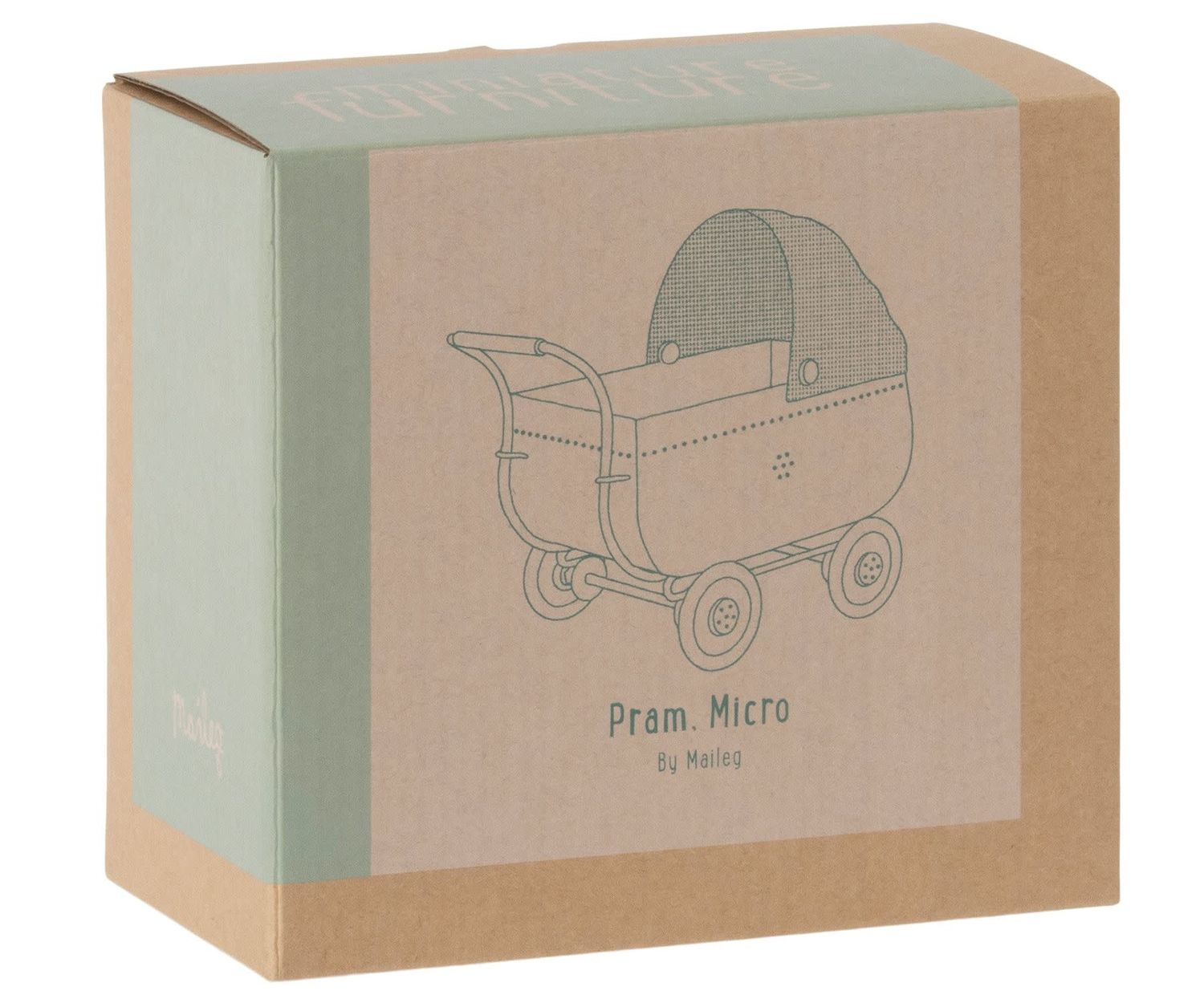 pram, micro- blue