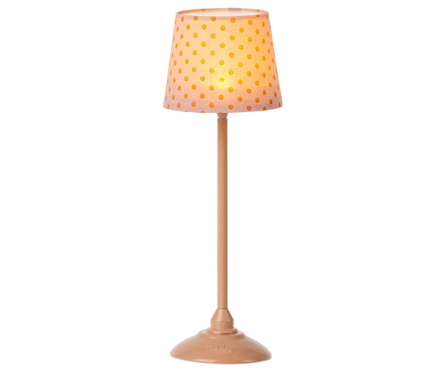 miniature floor lamp- dark powder