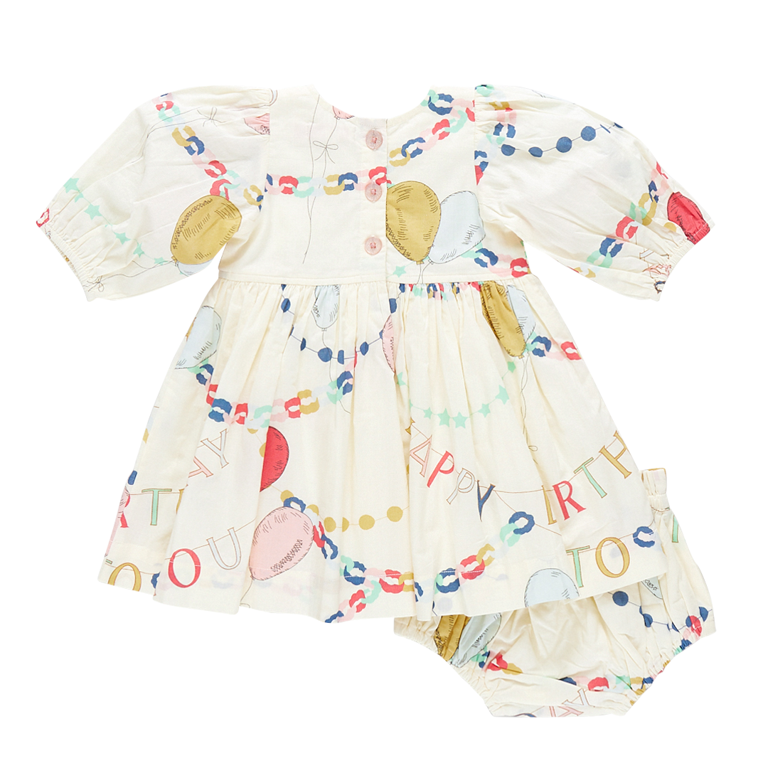 baby girls brooke dress set - birthday garland