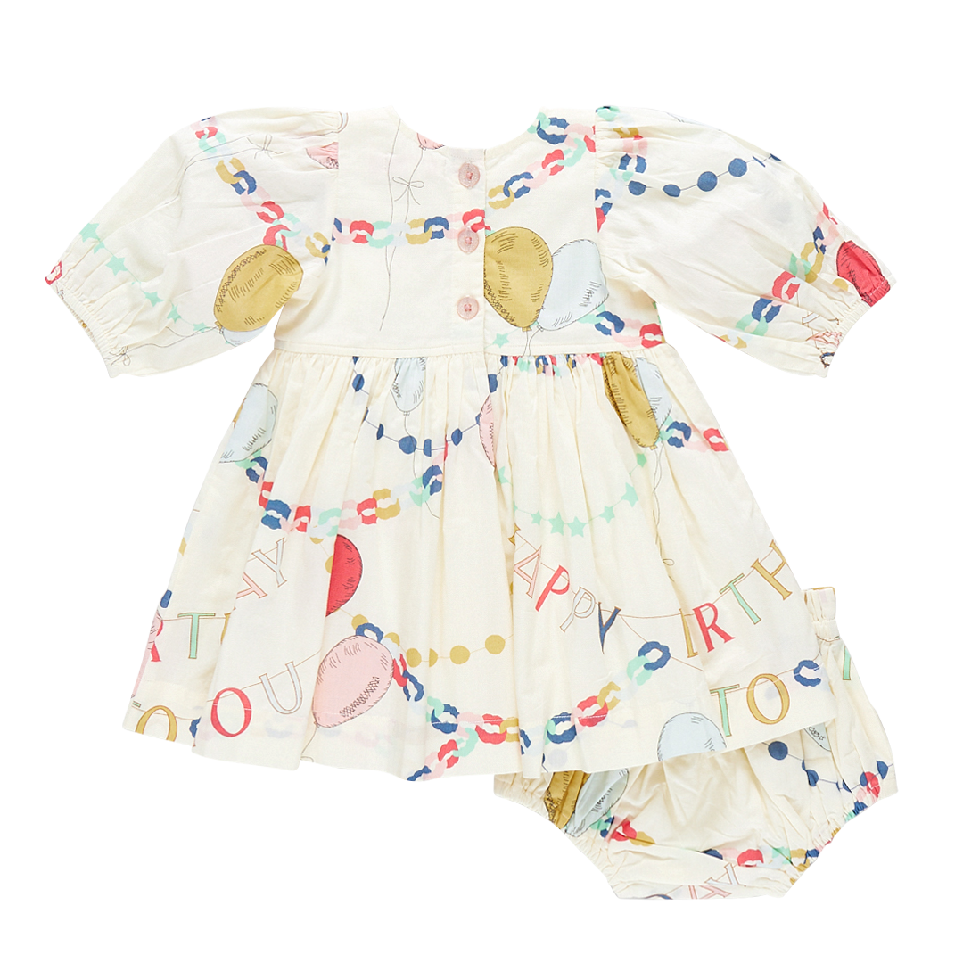 baby girls brooke dress set - birthday garland