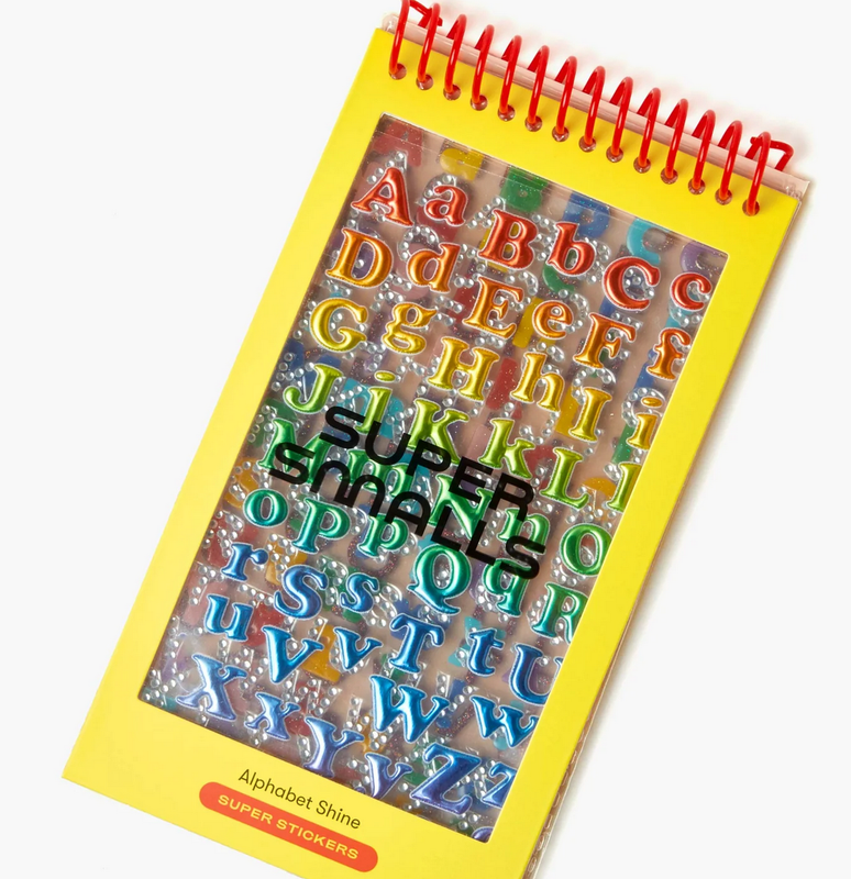 alphabet shine super stickers