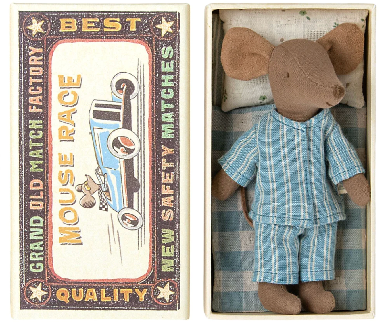 big brother mouse in matchbox, pjs