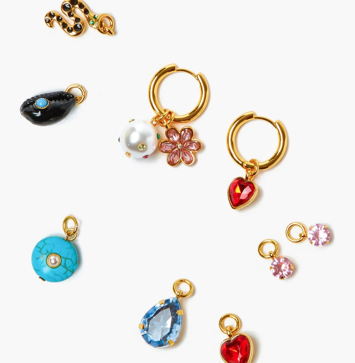 totally charming pierced earring set