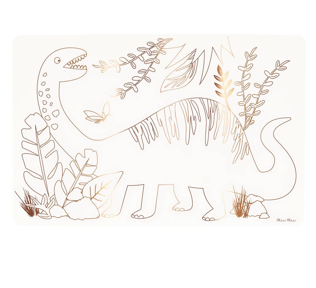dinosaurs coloring placemats