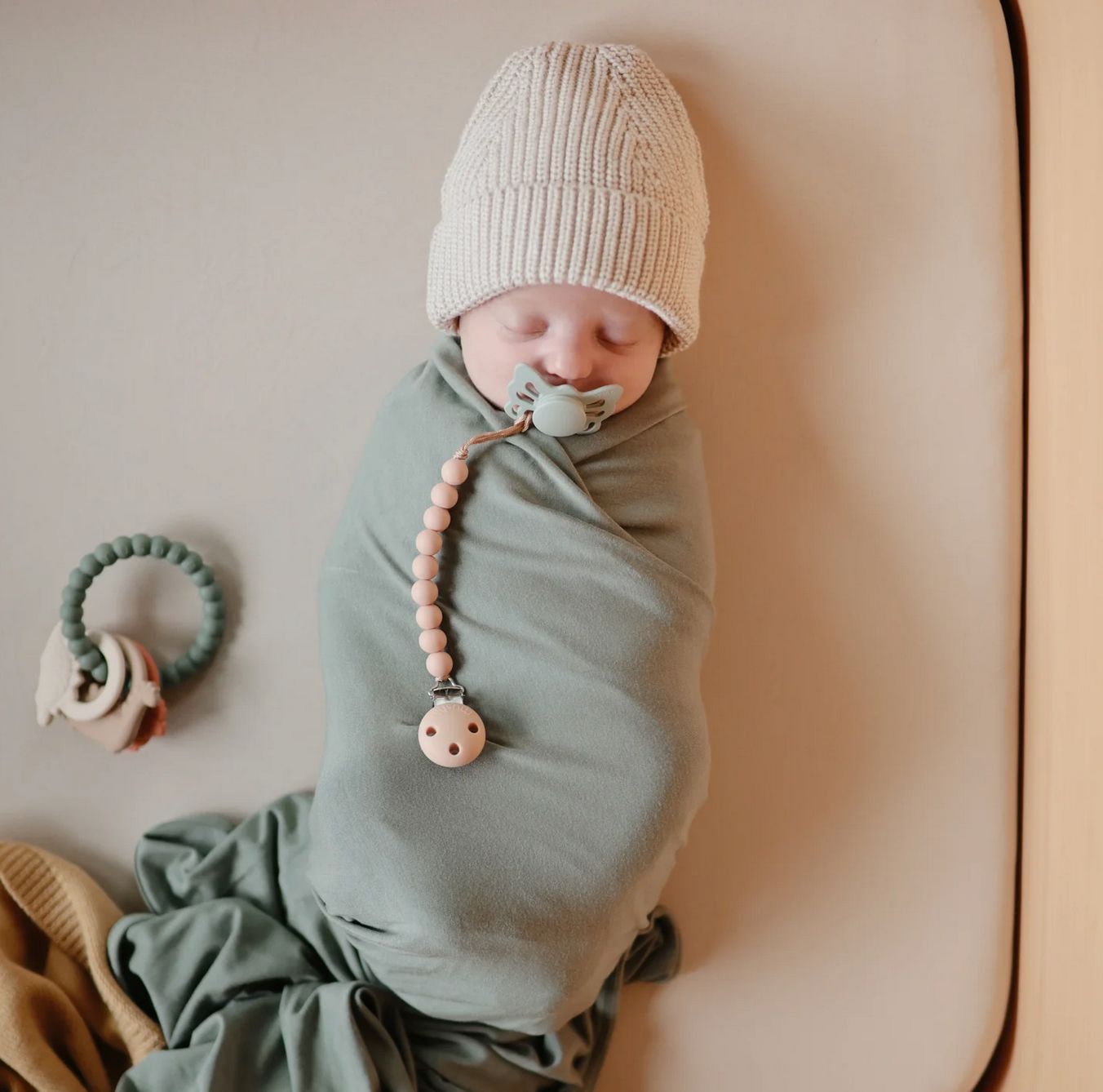 dino teething ring