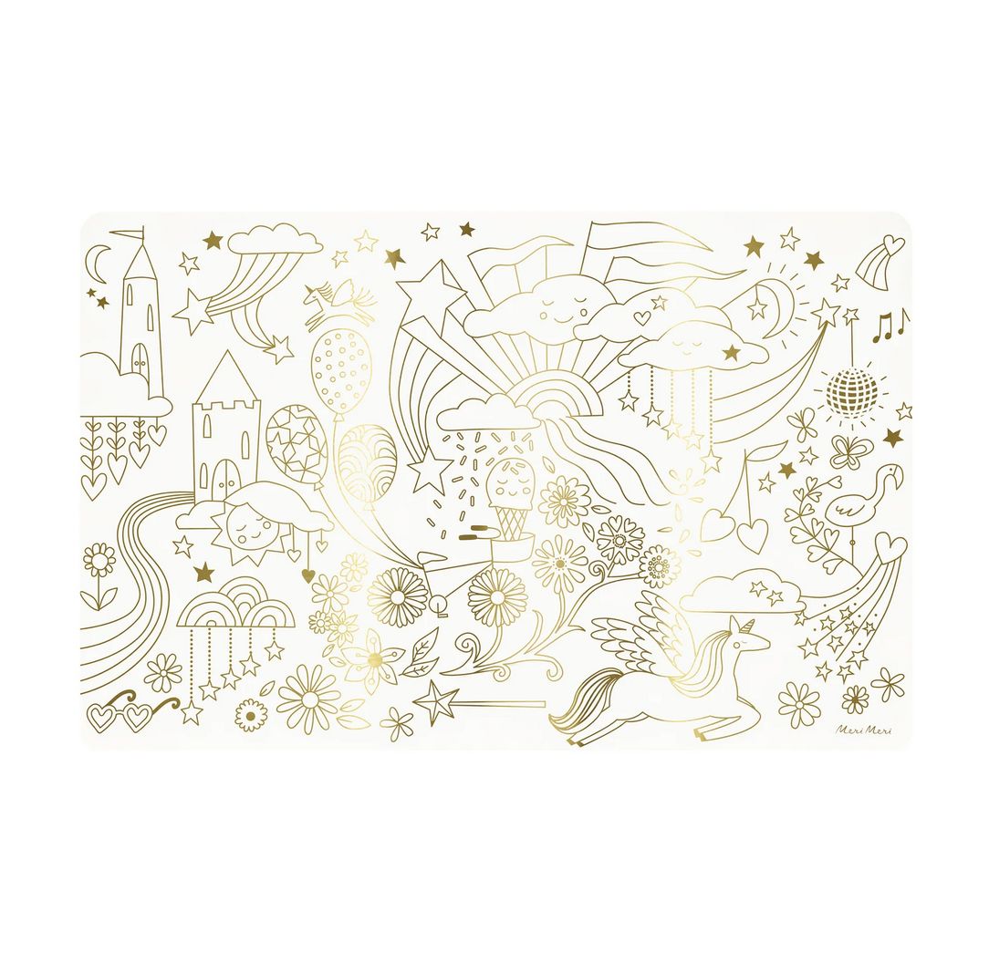 happy icons coloring placemats