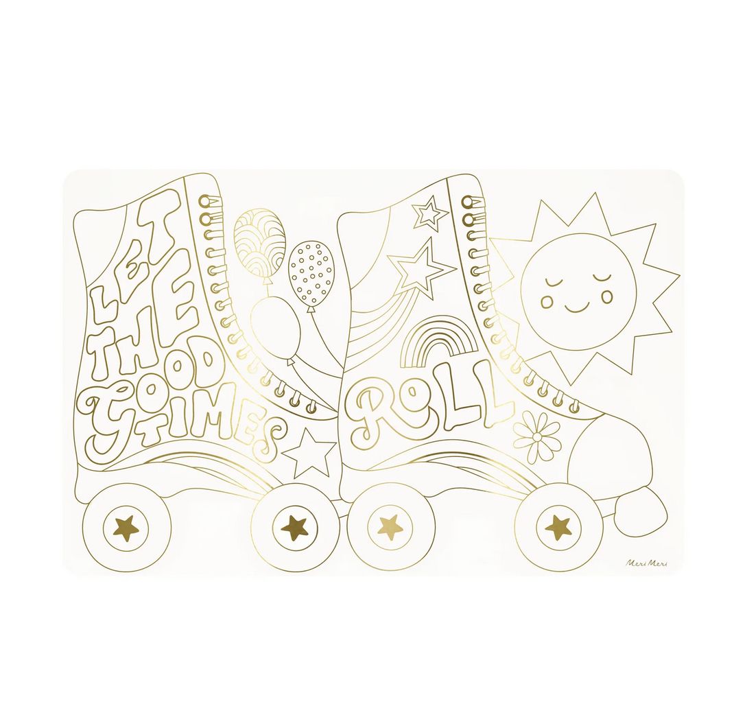 happy icons coloring placemats